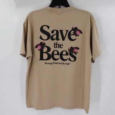 Golf Wang Shirt Men’s Large Flower Boy Save The Bees Short Sleeve Graphic Tee - Image 1 of 4