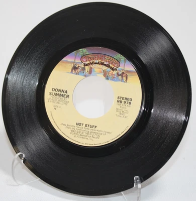Donna Summer – Hot Stuff  / Journey To The Centre Of Your Heart 45 rpm 7" Record Foto 1 de 2
