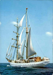 Motivkarte SCHIFFE Seefahrt Schiff WILHELM PIECK Segelschufschiff DDR frankiert - Picture 1 of 1