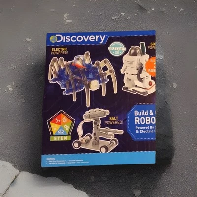 Discovery Build and Create Robotics Kit Build 3 Robots STEM 7 in 1 Age 8 + - Image 1 of 4