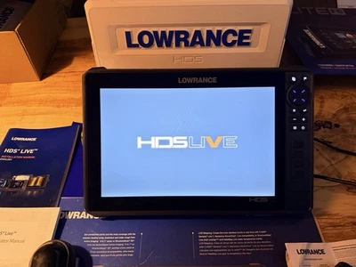 Lowrance HDS 12 Fishfinder Chartplotter + Active Imaging HD 3-in-1 Transducer - Image 1 of 4