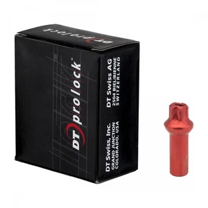 Dt Swiss Pro Head Nipples 2.0mm 15mm Red Aluminum: Forged, Machined Nipple - Picture 1 of 1