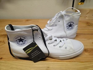 Chuck Taylor All Star II CONVERSE 150148C top alto bianco da uomo taglia 11 - Foto 1 di 4