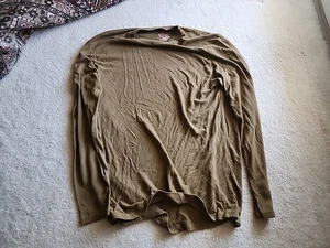 DriFire Heavyweight Mesh Long Sleeve Shirt Color: Coyote Brown Size XL - Picture 1 of 3