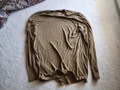 DriFire Heavyweight Mesh Long Sleeve Shirt Color: Coyote Brown Size XL - Image 1 of 3