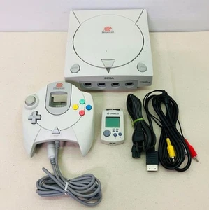 SEGA Dreamcast DC HKT-3000 Console W/ Controller Cable 100V NTSC-J Used Tested - Picture 1 of 16