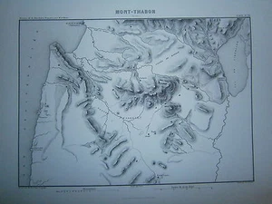 Karte 19. Jahr 1864 Mont Thabor - Bild 1 von 1