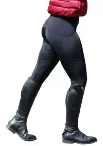 Turner Equestrian™ Silikon Griff Reiten Leggings Strumpfhosen Hosen NÄCHSTER TAG - Bild 1 von 15