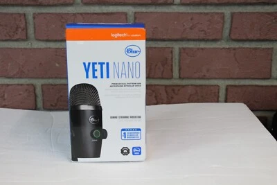 YETI NANO BLUE GAMING STREAMING PODCASTING MICROPHONE NIB - Image 1 of 3