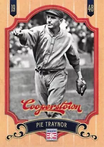 2012 Panini Cooperstown #48 Pie Traynor Pittsburgh Pirates HOF - Picture 1 of 1