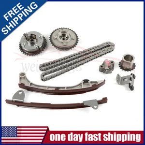 Timing Chain Kit & Camshaft Adjusters Set For TOYOTA RAV4 CAMRY VENZA 2.5L/2.7L - Foto 1 di 12