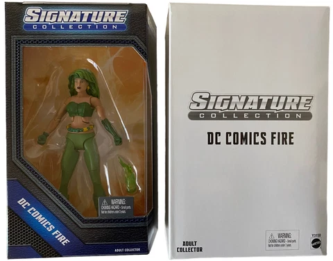 Signature Collection DC Comics Fire Figure NEW Justice League International 2013 Cover