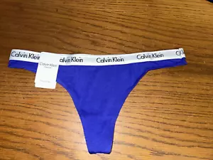 Neu mit Etikett Calvin Klein DAMEN (X-LARGE) Karussell Baumwolle Tanga D1617-545 - Bild 1 von 2
