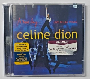 Celine Dion "A New Day...Live in Las Vegas" CD W/ Sample EDP & Bonus DVD - Imagen 1 de 6