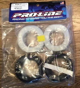 ProLine 8224-17 ION 2.2" 2WD Clay Off Road Buggy Front Tires W/ Inserts New - Picture 1 of 2