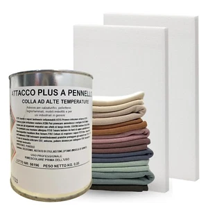 Colla professionale a spatola attacco plus per tessuti pelle ecopelle cuoio 850G - Imagen 1 de 6