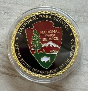United States National Park Service Challenge Coin, New - Fast Shipping - Picture 1 of 3