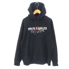 Unopyu Uno Guare Relaxed 1PIU1UGUALE3 Relax Hoodie Pullover Logo Print Used