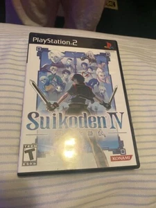 Suikoden IV (PlayStation 2) NTSC Complete with manual CIB, Tested, US Seller - Picture 1 of 2