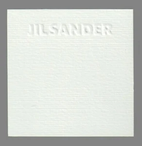 Carte publicitaire - advertising card - Jill Sander recto verso N°2 - Imagen 1 de 2
