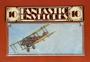 Vintage Freelance 1977 ☆ Fantastic Envelopes ☆ Transport / Plane / Stationery - Picture 1 of 2