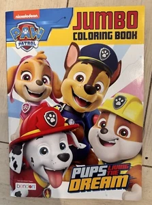 NEW Paw Patrol Jumbo Coloring Book Pups Living The Dream - Picture 1 of 6