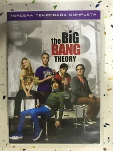 THE BIG BANG THEORY TERCERA 3ª TEMPORADA COMPLETA DVD ESPAÑOL INGLES 3T - Imagen 1 de 3