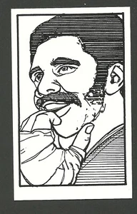 Joe Greene Football Caricature Collector Board Game Card - Picture 1 of 1