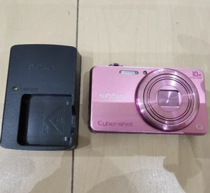 SONY Cyber shot DSC-WX200 18.2MP 10x Compact Digital Camera Pink F/S From Japan - Picture 1 of 8