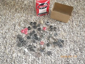 Large lot of NOS Mopar Shock Absorber Bushings Grommets Grizzly Burly Shur Seals - Picture 1 of 10