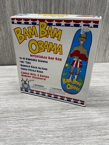 Bam Bam Obama Inflatable Punching Bop Bag new in box - Picture 1 of 10