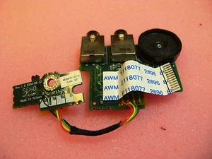 Placa de audio Toshiba Satellite M30X e interruptor WiFi con cable * LS-2463 LS-2464  - Imagen 1 de 7