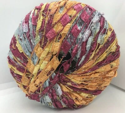 Berlini East Track II #98 Tropical Burst con hilo de cinta de escalera Silver Glitz 50 gr Foto 1 de 4