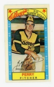 Tarjeta de béisbol 1979 Kellogg's 49 Gaylord Perry Hof San Diego Padres MLB en muy buena condición-excelente - Imagen 1 de 2