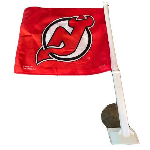 New Jersey Devils Car Window Flag Cover