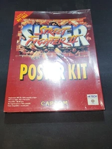 Kit de 2 pósteres Super Street Fighter II PC Windows software ¡NUEVO SELLADO-! - Imagen 1 de 3