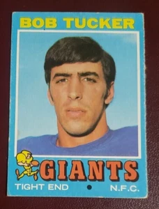 1971 Topps Football #79 Bob Tucker Rookie TE New York Giants **40% OFF 2 or MORE - Picture 1 of 2