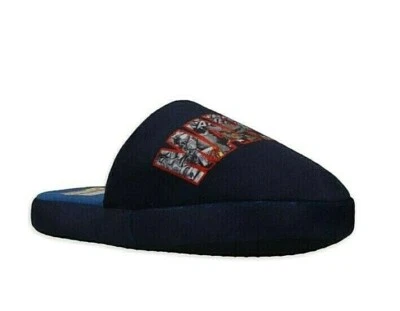 Marvel Avengers мальчиков тапочки плюшевый дом туфли с Ярлыками синий молодежи 11-12, 13-1, 2-3 - Изображение 1 из 4