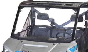Open Trail Full Front Windshield for 2013-2019 Polaris Ranger 900 XP - Picture 1 of 3