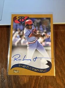 Ron Washington 2021 Topps Archives Fan Favorite Auto 2002 Topps #FFA-RW - Picture 1 of 6