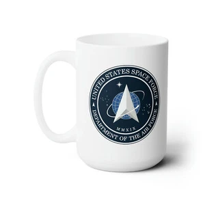 The U.S. Space Force Official Logo Mug 15oz - Picture 1 of 5