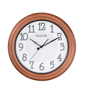 BULOVA INDOOR OUTDOOR GALLERY WALL CLOCK - C4866 - Picture 1 of 5