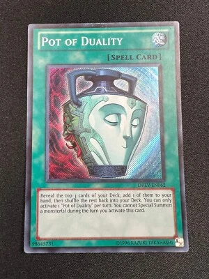 Yu-Gi-Oh! Pot of Duality (LP/MP) DREV-EN062 Duelist Revolution - Image 1 of 2