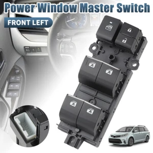 84040-08010 Front Left Driver Door Window Switch Fit For Toyota Sienna 2015-2020 - Picture 1 of 14