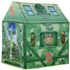 HOMCOM Tenda Gioco Mimetica per Bambini 3+ Anni, Idea Regalo, Poliestere e PVC