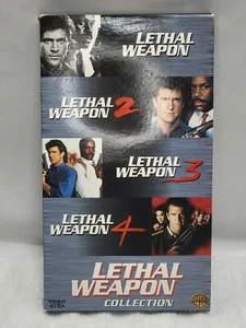 RARE Lethal Weapon Movies VCD Video CD Collection (1-4) 8 Disc Box Set Very Good - Picture 1 of 6