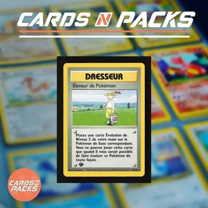 Carte Pokemon Eleveur de Pokémon 76/102 Set de Base Edition 1 NM-Mint 🇫🇷 - Foto 1 di 3