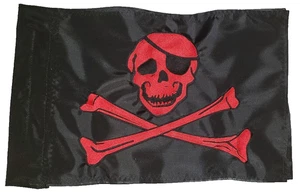 Custom BIG BOOTY SKULL Safety FLAG ATV UTV SAILBOAT SxS Made to fit all whips - Picture 1 of 7