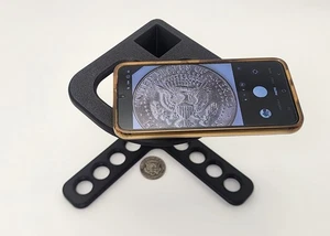 Telefon Mikroskopstativ, verstellbarer Zoom, Vergrößerungswerkzeug, Lötteilhalter - Bild 1 von 13