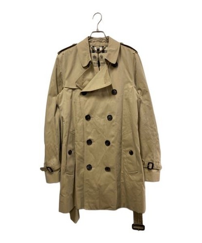 BURBERRY Kensington Nova Trench Cappotto a Quadri Foderato Donna Importazioni 3983339